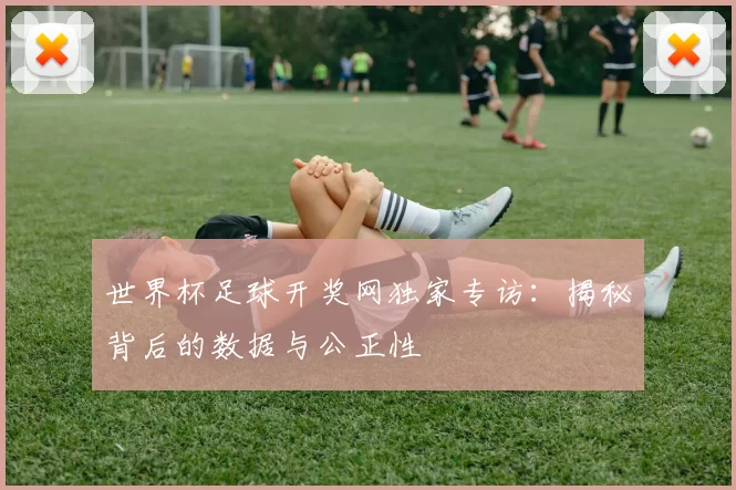 世界杯足球开奖网独家专访:揭秘背后的数据与公正性