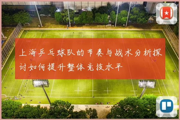上海乒乓球队的节奏与战术分析探讨如何提升整体竞技水平