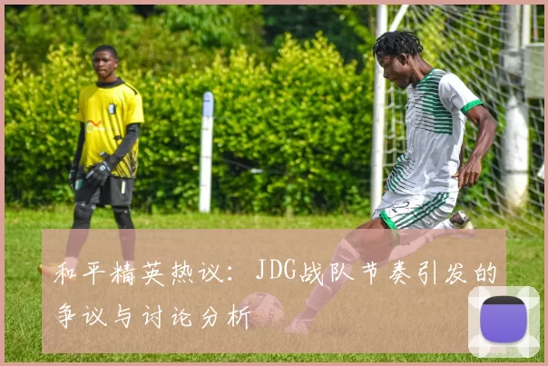 和平精英热议:JDG战队节奏引发的争议与讨论分析