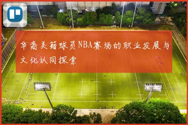 华裔美籍球员NBA赛场的职业发展与文化认同探索